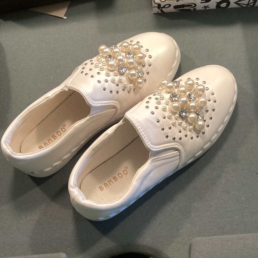 Bamboo slip on shoes